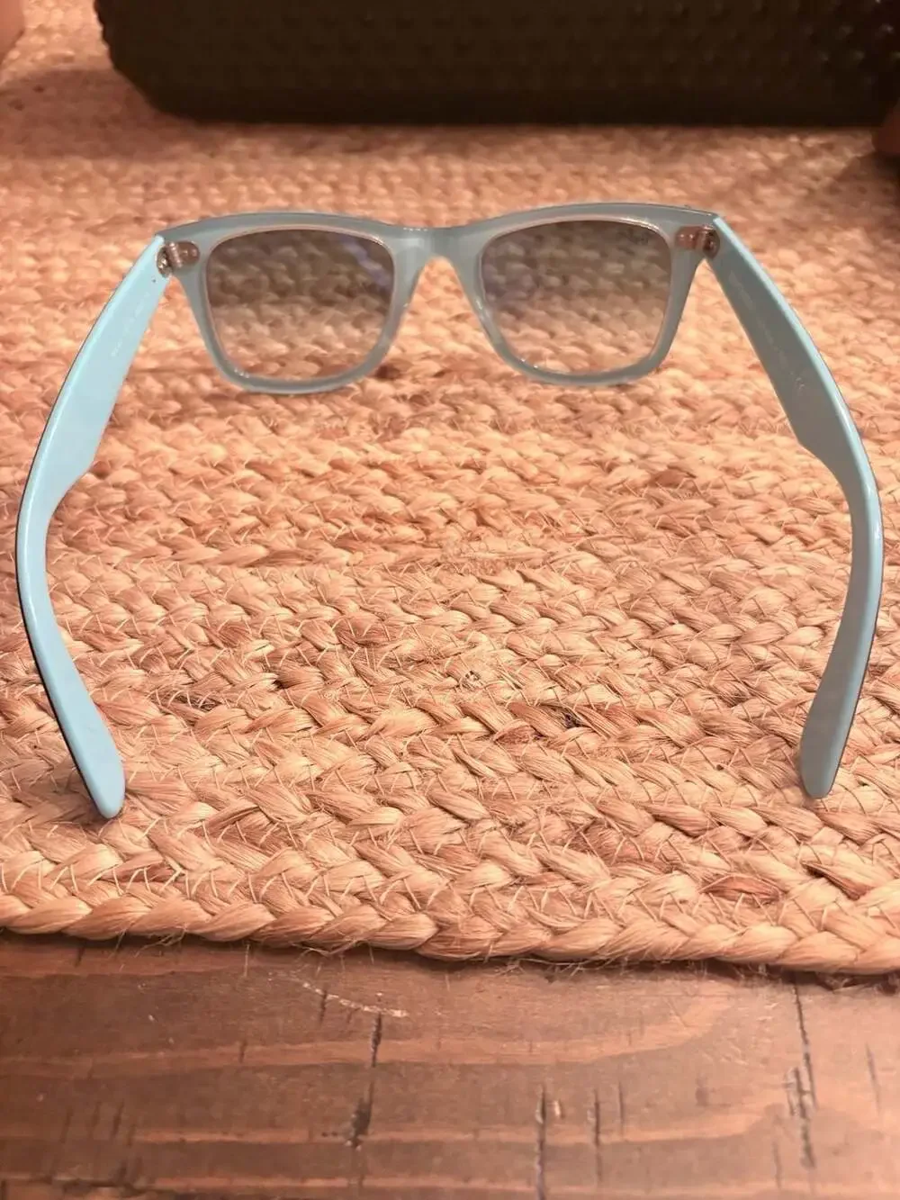 Ray-Ban RB2140 Wayfarer Sunglasses Black and Blue